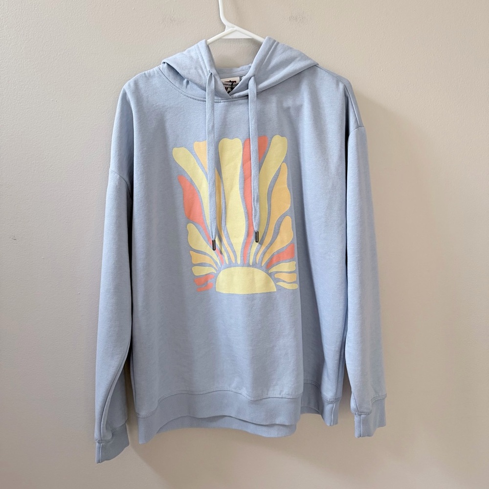 Women’s Cotton Hoodie Sweatshirt Sz M - Picture 2 of 8